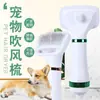Secador de Cabelo e Pente para Animais de Estimação para Gatos e Cachorros, Pente Elétrico de Ar Quente para Higiene e Limpeza em Pet Shops
