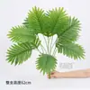 Plantas Verdes Artificiales Paisajismo Plantas Falsas Plantas en Maceta Hoja de Tortuga Árbol del Dinero Palma del Viajero Palma Areca Planta Potos Arreglo Floral de Pared