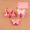 Moldes creativos para paletas de la serie geométrica, con diseños hexagonales y en forma de corazón, para manualidades de fondant caseras y repostería creativa
