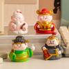 Enfeite de Mesa Criativo Estilo Chinês de um Deus da Fortuna, Decoração de Carro, Miniatura para Carro, Presente Criativo para Homens e Mulheres