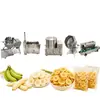 Linha de Produção Semi-Automática de Chips de Banana Yingjie Descascamento, Fatiamento, Fritura, Desengorduramento, Temperagem e Embalagem Equipamentos para Salgadinhos