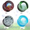 Aretes de Bolas de Cristal para la Oreja Medusa Marina Aurícula Joyería Popular Europea y Americana Amazon EBAY Joyería de Cristal