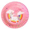 Plato de papel desechable para fiesta transfronteriza, diseño de fiesta de cumpleaños infantil, plato de papel de 9 pulgadas con dibujos animados, disponible al por mayor
