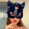 Máscara de ojo de cuero de zorro para mujer, nueva máscara de cosplay, máscara sexy, venta al por mayor