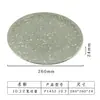 Louça de melamina de grau alimentício prato de lado largo disco de embrulho prato frio comercial restaurante hotpot hotel acompanhamento refogado
