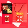 Llavero colgante creativo de oveja de oro puro, decoración para bolso, colgante de oveja de cuero, Año de la Oveja, regalo de año zodiacal al por mayor