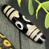 Colar pulseira pingente contas de pérola Xizang genuína olho múltiplo nove olhos ágata de minério bruto natural material antigo