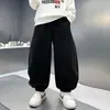 Pantalones de Nuevo Estilo Otoño para Niños 2026 Nuevos Pantalones Largos Casuales Versátiles Estilo Primavera/Otoño Joggers con Caída para Niños Pequeños a Grandes