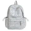 Mochila de Moda con Lunares Estilo Fresco y Suave Transfronteriza para Niñas, Mochila Escolar, Mochila para Viajes Diarios y Clases