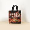 Em Estoque Tecido Não Tecido Feito Sob Medida Pequena Quantidade Sacolas para Levar para Churrasco de Lagosta, Sacolas de Embalagem Térmica, Sacolas Tote Laminadas para Entrega