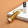 Torre Wenchang, accesorios para llaves de pluma Wenchang, llavero de latón puro, pagoda de nueve capas, fábrica de productos básicos de Yiwu, venta al por mayor