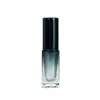 Botella Portátil Dispensadora de Perfume 5ml 10ml Gradiente Gris Azul Vidrio Espeso Botella con Atomizador Viaje Dispensadora Botella Vacía