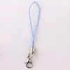 Materiales para abalorios ultra finos adornos para llaves DIY cierres de langosta cordones pequeños colgantes hilo para funda de teléfono colgantes accesorios