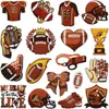 Patch de Bordado de Rugby com Transferência de Calor Patch de Apito Decoração para Roupas Emblema de Rugby Patch de Emblema Bordado