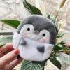Colgante de bolso lindo con forma de corazón de niña transfronteriza, pequeño dinosaurio de dibujos animados, aguacate, monedero, unicornio de peluche, bolsa pequeña para dinero