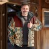 Nueva Chaqueta Acolchada de Algodón Punk de Invierno 2024 para Hombre Cárdigan con Estampado Digital Chaqueta Acolchada de Algodón Urbana a la Moda con Capucha