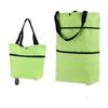 Bolsa de Compras con Ruedas Plegable Carrito de Compras Pequeño Remolcador Portátil para Mujer Bolsa de Gran Capacidad Hogar Supermercado