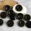 Botões de Resina Verde Retrô Laranja Textura de Fruta Imitação Botões para Terno Blazer Casaco Longo Sobretudo Botões para Vestuário