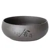 Accesorios Grandes para Juego de Té Gongfu de Arcilla Púrpura para Lavar Tazas de Té, Tazas de Té, Teteteras y Cepillos Lavadores - Almacenamiento de Desechos de Agua Estilo Chino para Ceremonia de Té