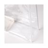 Plástico transparente pvc saco de embalagem portátil logotipo personalizado casamento doces saco de presente de mão saco de compras cosméticos