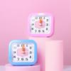 Reloj despertador pequeño de fábrica, bonito reloj despertador de colores, reloj despertador de dibujos animados para niños, reloj despertador creativo para estudiantes, mesa 61, regalos para niños