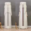 Modelo nuevo, no es necesario quitar la cubierta del aire acondicionado al encenderlo, funda de tela decorativa universal cilíndrica vertical para polvo de aire acondicionado