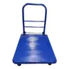 Carrinho de plataforma plana 400kg/60*90, carrinho de entrega portátil de chapa de ferro, carrinho pequeno industrial, carrinho de mão para carga, carrinho de transporte
