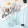 Set de Plumas de Manicura de Fábrica 15 Piezas Set Completo de Plumas Pintadas de Uso Común, Pinceles de Fototerapia de Línea Fina, Pinceles para Pintar, Difuminar y Gradiente