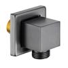 Soporte Oculto para Asiento de Ducha Todo Cobre Gris Gun Accesorios para Grifo de Ducha Conector de Manguera Boquilla para Bañera Transfronterizo