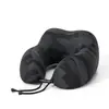 Almohada Personalizada en Forma de U de Seda Helada, Almohada Refrigerante para el Cuello, Se Puede Añadir Logo, Regalo Promocional, Almohada para Coche y Aviación, Almohada en Forma de U de Espuma Viscoelástica
