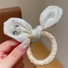 Accesorio para el Cabello de Tela a Cuadros Dulce Estilo Coreano con Lazo Floral para el Cabello, Versátil y Elegante para Niñas, Adorno para el Cabello Fresco y Sencillo