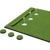 Ventas Directas de Fábrica Portátil Artificial Simulación Putting Green Alfombra de Putting Putting Green de Seis Hoyos Dispositivo de Práctica de Putting de Golf