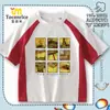 Camiseta de manga corta temática de "backrooms" transfronteriza, adecuada para niños mayores y estudiantes, con un diseño de cara sonriente, perfecta para deportes y uso casual