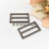 Aleación de alta calidad hebilla japonesa anillo para mascotas hebilla elástica correa de mochila hebilla ajustable hebilla de tres posiciones tirador de metal hebilla de corazón venta al por mayor