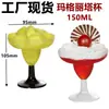 Vaso Desechable de Onza con Pie Alto Plástico Copa para Fiesta de Cóctel Copa de Champaña de Pie de Un Solo Uso Copa para Licor de Pie Alto Copa de Vino