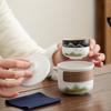 Juego de Té Estilo Chino con Té Montaña Verde, Caja de Regalo de Alta Gama para Festividades, Regalos Empresariales con Logotipo