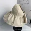 Muñeca de Tela Sombrero Protector Solar Anti-UV para Mujer Sombrero de Sol de Verano con Ala Grande Cubre Rostro Sombrero de Sol Deportivo Estilo Pescador con Parte Superior Vacía