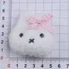 Venda Direta de Fábrica de Acessórios para Sapato Clog, Laços de Tecido DIY, Peças de Decoração DIY para Capa de Celular de Cabeça de Coelho Preenchida com Algodão