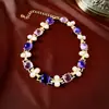 Collar Retro Vintage de Estilo Cortesano, Cadena Única y Elegante para la Clavícula, Joyería de Moda de Gama Alta al por Mayor para Mujeres
