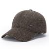 Sombrero de Nuevo Estilo Gorra Sencilla de Moda Versátil para Todas las Ocasiones Gorra de Béisbol Casual para Personas de Mediana Edad Estilo Coreano Sombrero Cálido con Protección para los Oídos