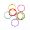 Llavero Anillo de Presión Directa Colorido de 33mm Anillo de Resorte Cierre de Resorte Anillo para Colgar Cierre Accesorios de Joyería