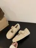 Zapatos de Piel con Suela Gruesa para Aumentar Altura para Mujer, Zapatos Birkenstock para Exteriores Estilo Nuevo 2026 Zapatos de Invierno Mary Jane para Fiesta con Algodón Polar Añadido