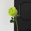 Flor artificial de rosa Austin de un solo tallo, arreglo de escena de boda de alta gama, arreglo floral, adorno de flor para decoración del hogar
