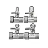 Acero Inoxidable 304 Purificador de Agua Entrada de Agua Válvula de Bola de Tres Vías Interruptor Conector de Grifo Válvula de Bola de Conexión Rápida 4 Puntos a 2 Puntos