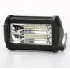 Luz de carro direta da fábrica 5 polegadas LED fileira dupla holofote de faixa veículo off-road superior 72W luz de trabalho Luz de inspeção