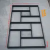 Molde para Adoquines Colocación de Carretera de Cemento Piso de Cemento Estampado Impresión Jardinería de Patio Molde para Ladrillos Molde para Ladrillos de Flores Concreto