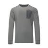 Otoño 2025 Hombres Deporte Manga Larga Transfronterizo Nuevo Secado Rápido Cuello Redondo Exterior Correr Camiseta Casual Sin Costuras Transpirable