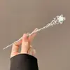 Grampo de Cabelo com Franja Estrela Suave, Ferramenta Simples de Estilização de Cabelo Prata, Novo Acessório de Cabelo Estilo Chinês Qipao, Acessório de Cabelo Atmosférico Estilo Antigo