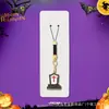Pingente Caveira de Halloween Transfronteiriço Fantasma de Terror Bolsa de Abóbora Chaveiro de Metal Pingente Evento Pequeno Presente