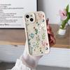 Capa de Celular Floral Retro Popular Transfronteiriça Iphone15 Silicone Capa Macia Anti-Queda Protetora Apple 17Promax